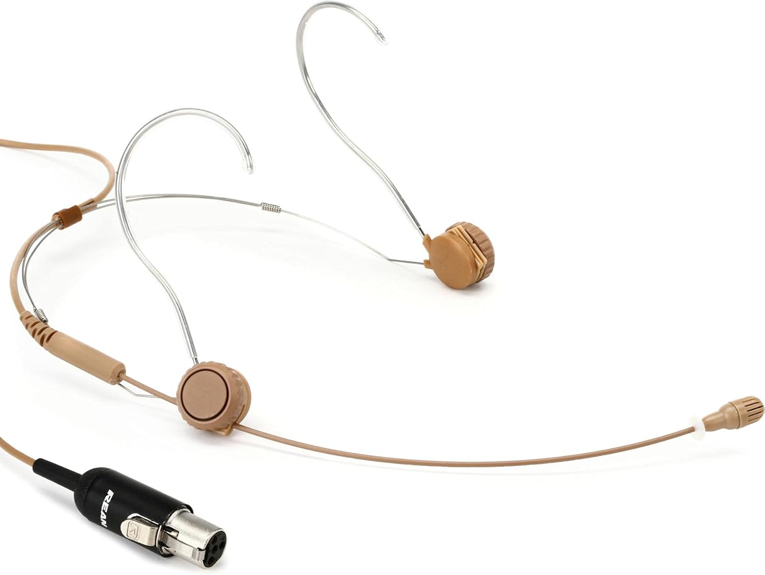 Shure TwinPlex TH53C/O-MTQG Omnidirectional Headset Microphone with TA4F Connector - Cocoa