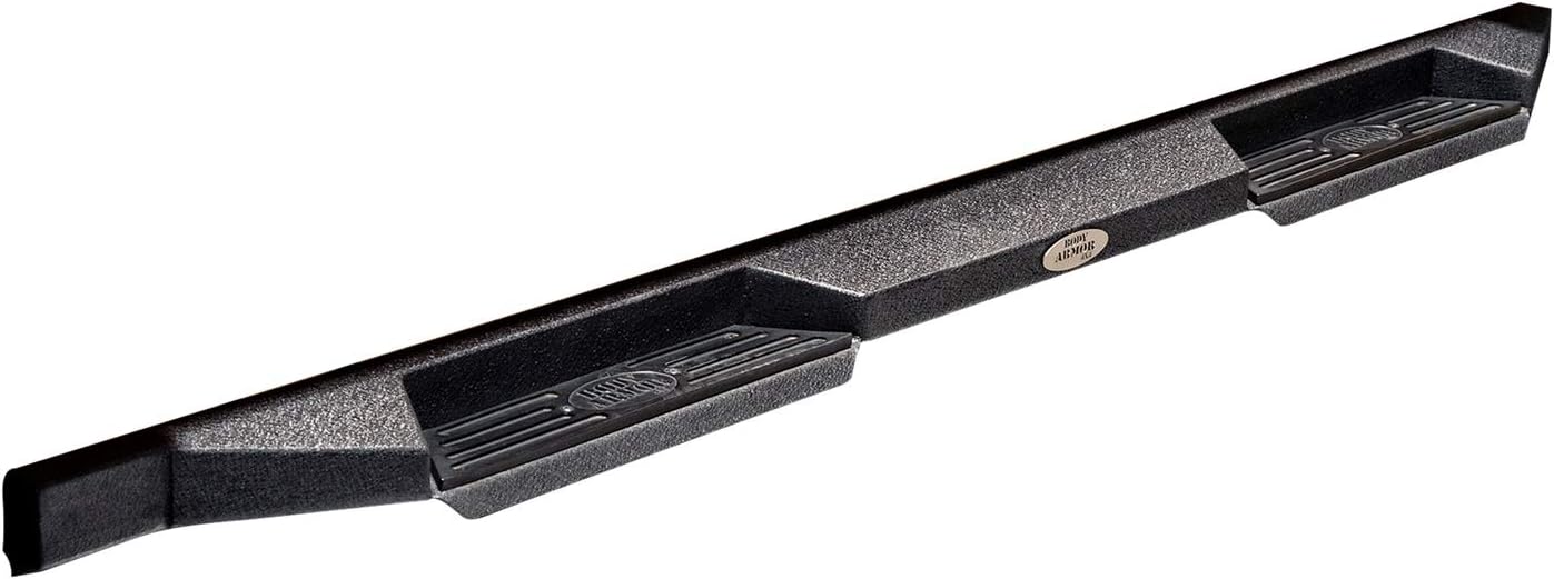 Body Armor 4x4 (JK-4123) Black Steel RockStep for Jeep Wrangler JK Unlimited - Pair