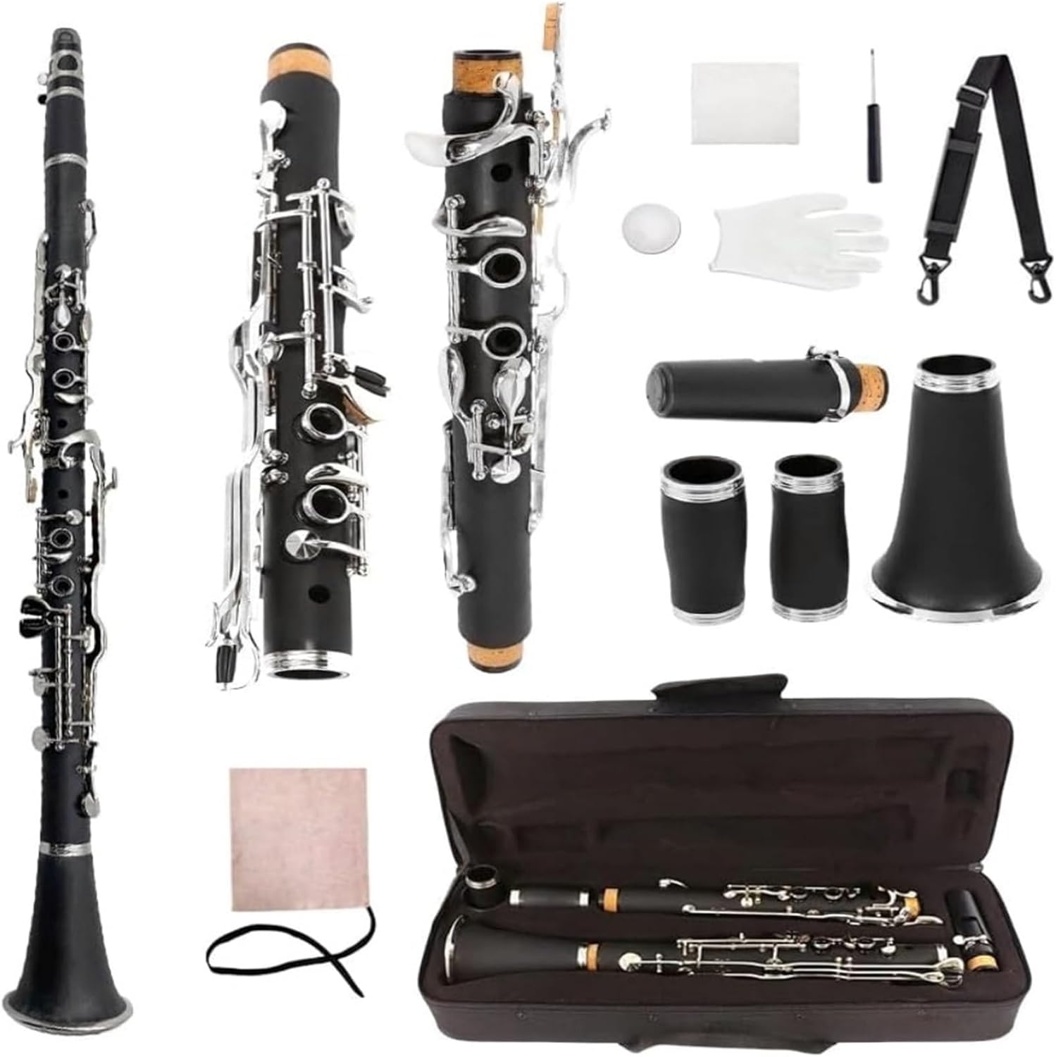 Clarinet for Adult Beginners G Major 18 Key Clarinet Woodwind Instrument