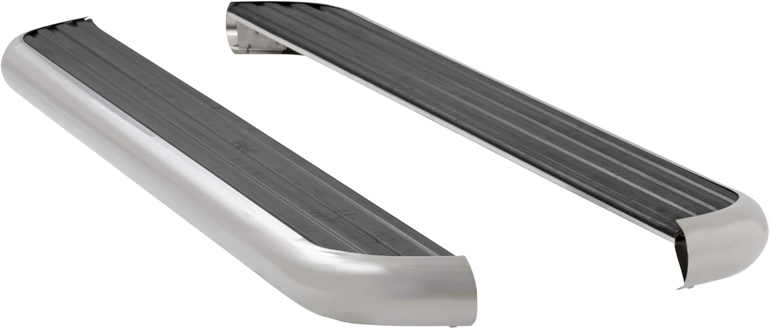 LUVERNE 575078-570713 MegaStep 78-Inch Premium Non-Skid Aluminum Running Boards, Select Chevrolet Silverado, Tahoe, GMC Sierra, Yukon
