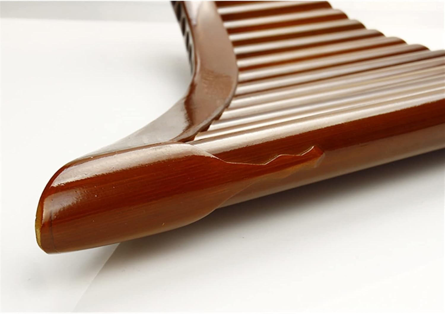 22 Pipes Pan Flute G Key Pan Pipes Woodwind Instrument Bamboo Pan Flute (Color : Left)