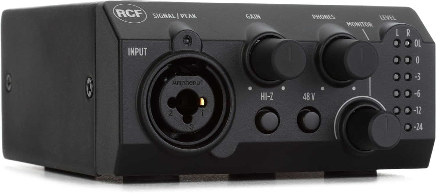 RCF TRK PRO1 USB Audio Interface