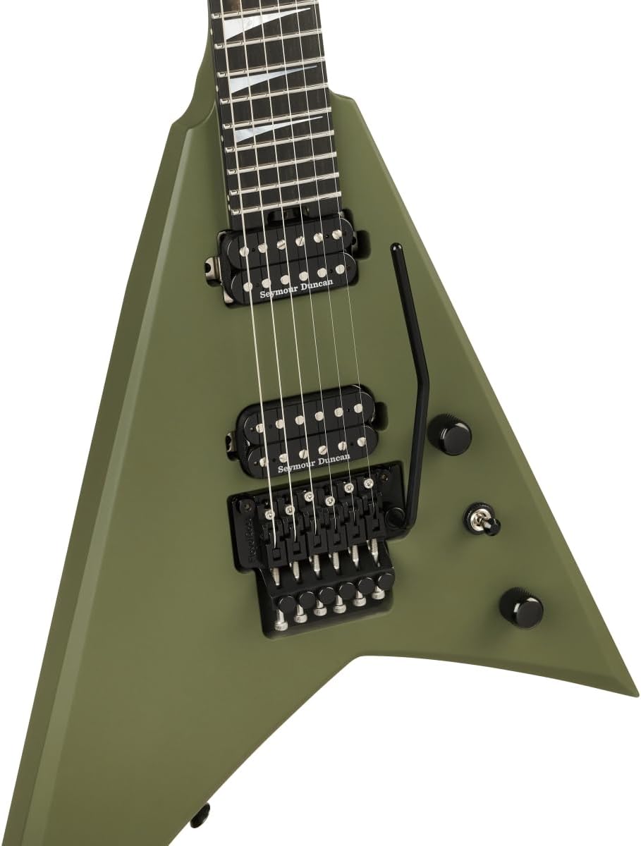 Jackson American Series Rhoads RR24 Electric Guitar - Matte Army Drab