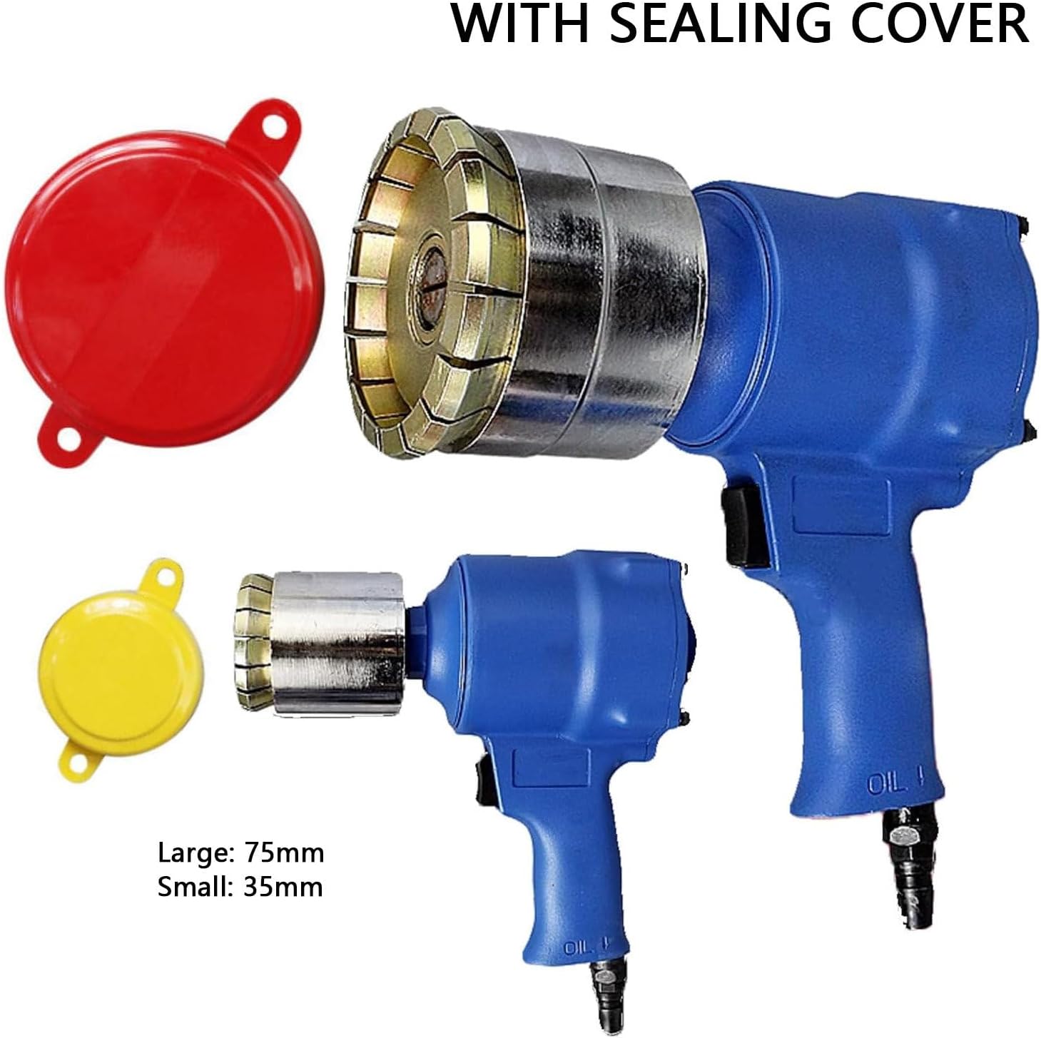 Manual Sealing Machine - Durable Crimping Tool for Secure Oil Drum & Pressure Cover Application (75mm)