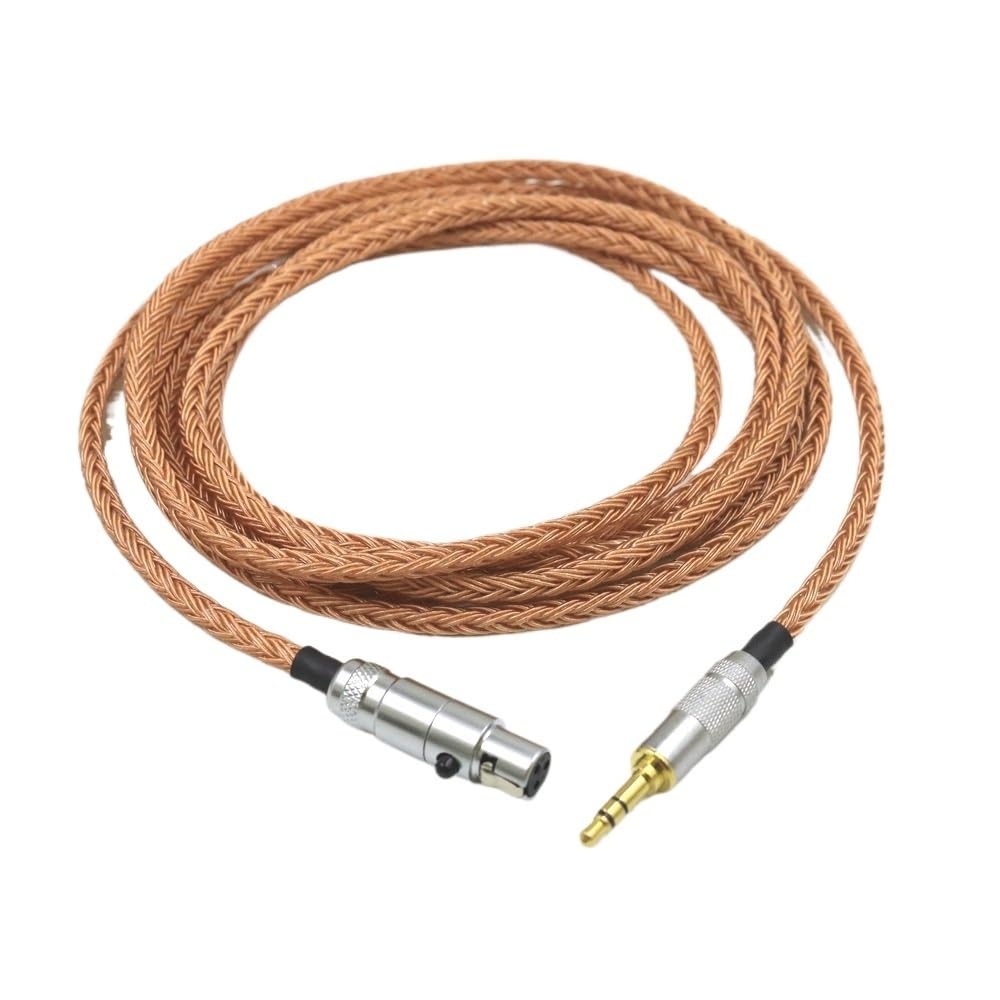 16 Core Copper 2.5mm 4.4mm XLR Earphone Cable for Q701 K702 K271 K272 K240 K141 K712 K181 K267 K712 Headphone(4.4mm Balanced,0.75m)