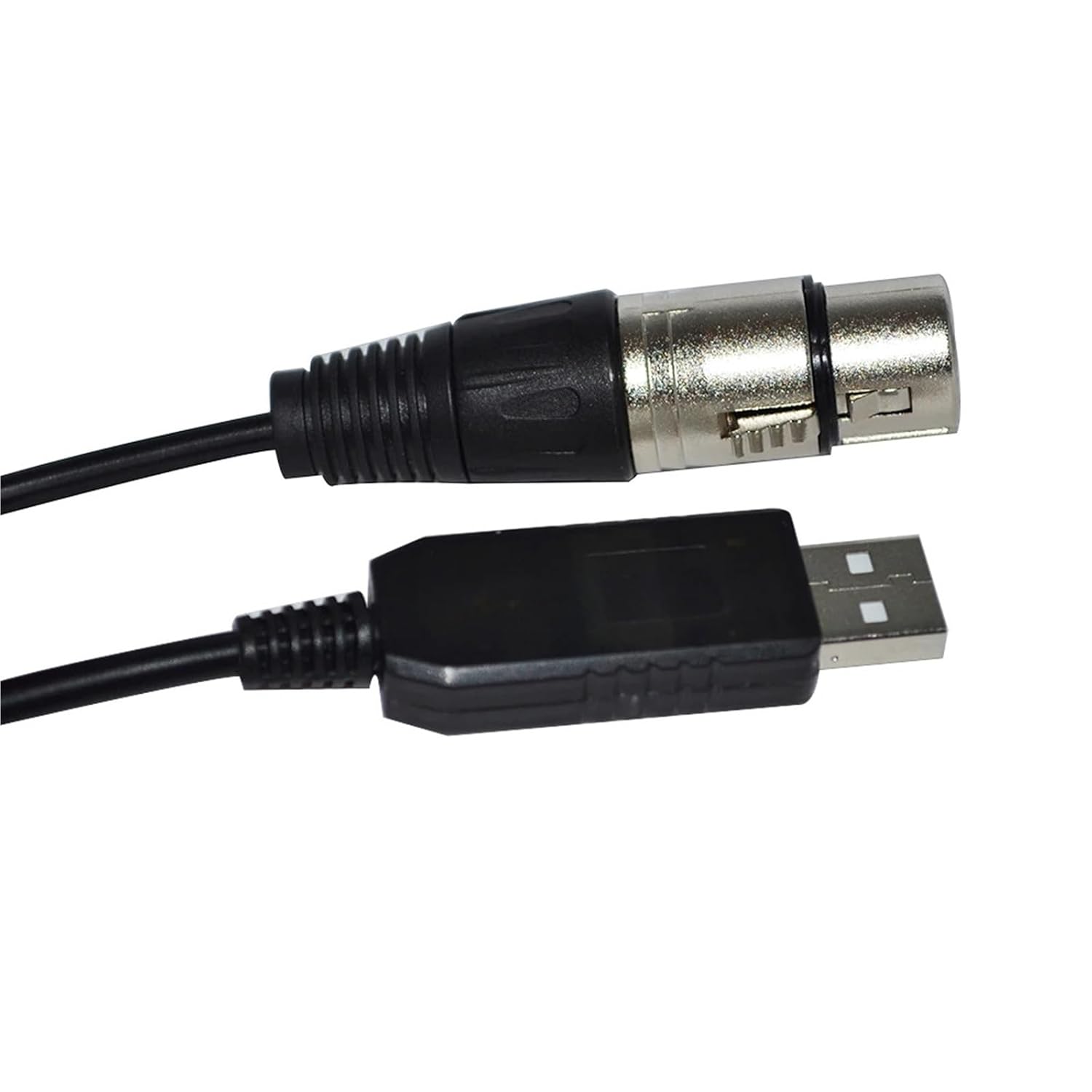 RS485 DMX512 to USB 3PIN 3P DMX 512 XLR Female Converter Cable for Freestyler Controller KABLE(3metres,Color E)