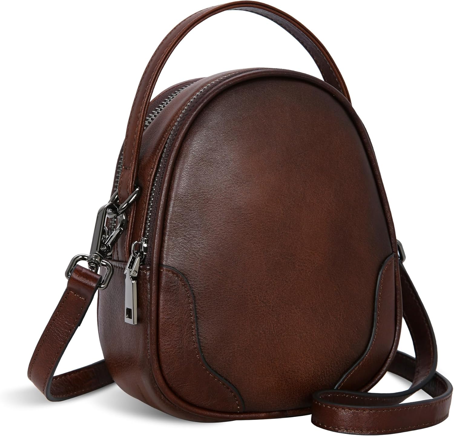 Iswee Small Crossbody Bags for Women Travel Leather Shoulder Bag Mini Purses and Handbags Designer Satchel Ladies Hand Bag