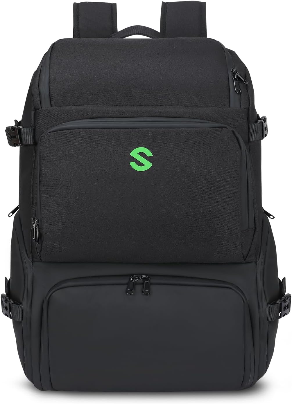 SAVIOUR DJ Accessories Transport Pack - Large Gear Bag for Solo Musicians, DJ Equipment, Mic Stands, and Cables - Durable Gig Backpack