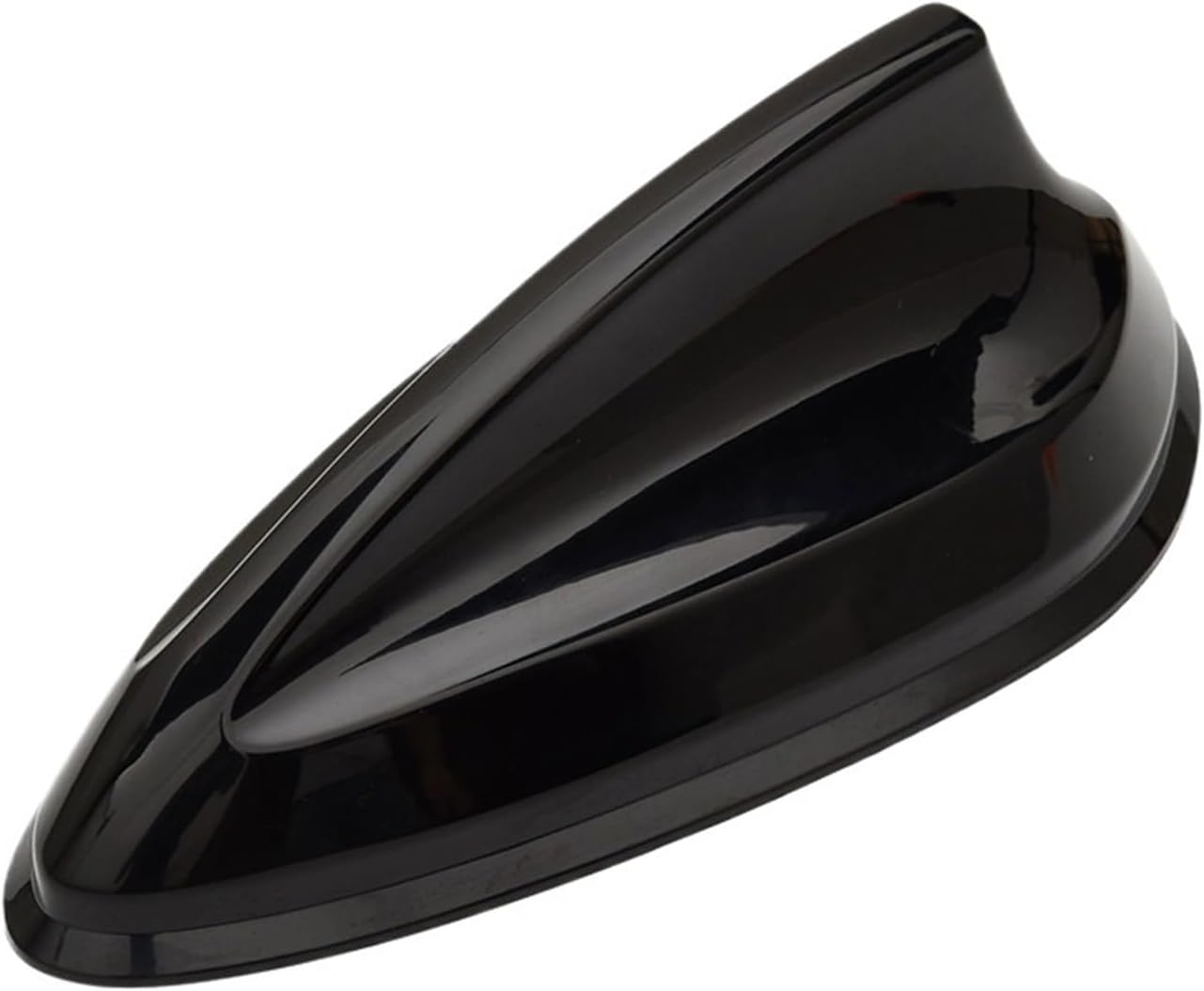 Car Roof Shark Fin Aerial Antenna Toppers Universal Auto Fm Antenna Signal Decorative Compatible For BMW/Honda/Toyota/VW/Kia/Nissan(Black)