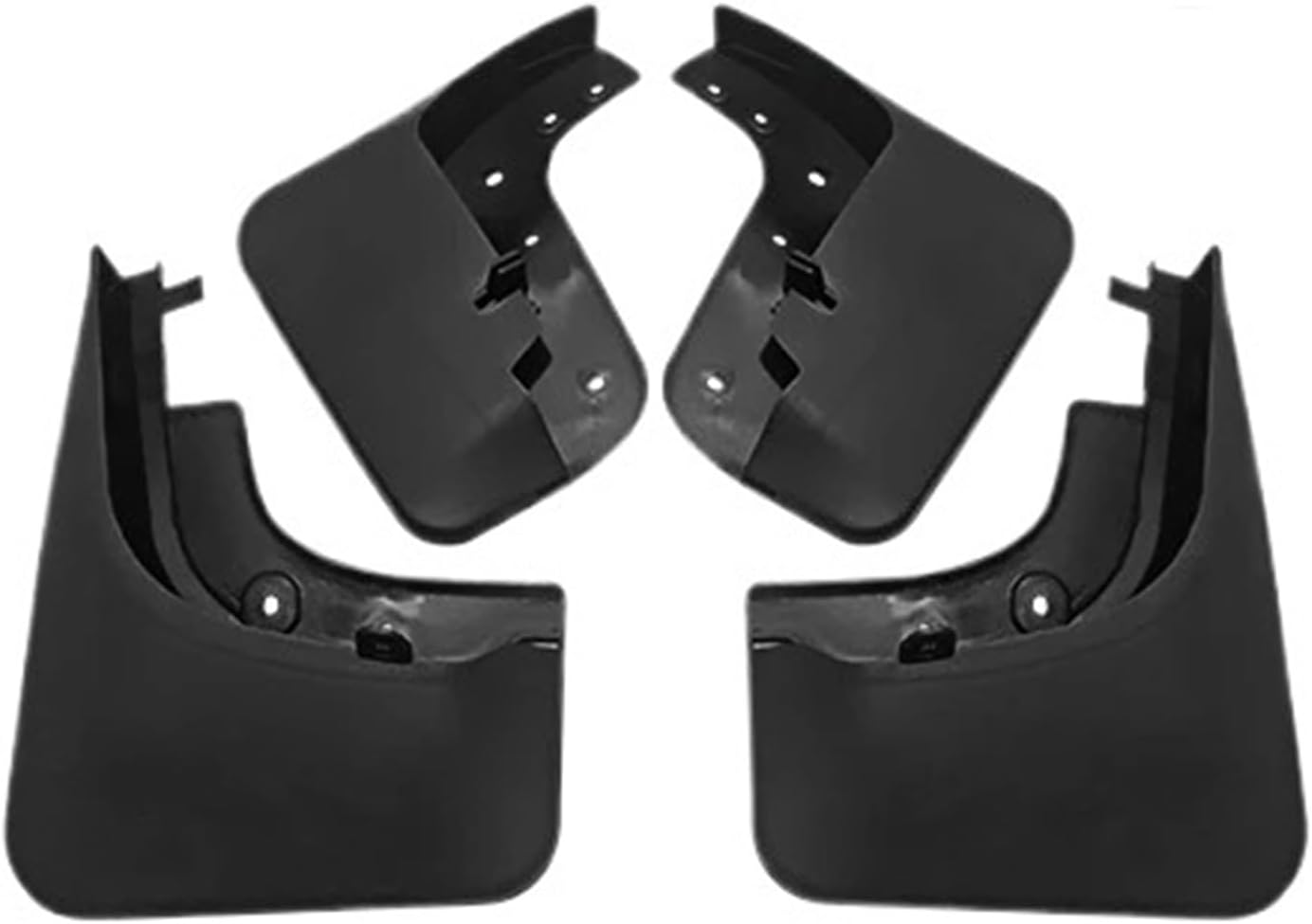 4Pcs Car Mudflaps Front Rear Mudguards Splash Guards Flares Compatible for VW Tiguan L 2005-2020(2005-2016C)