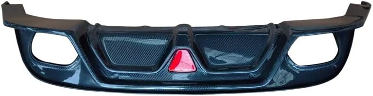 Car Rear Bumper Diffuser for Jaguar F-Type,Carbon Fiber Material Rear Bumper Molding Protector Lip Rear Diffuser Lip Splitter Exterior Accessories