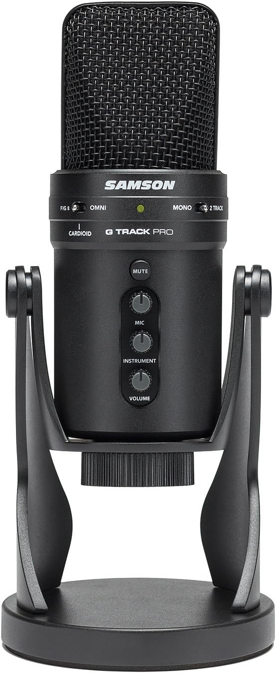 SAMSON G Track Pro USB Microphone with Audio Interface