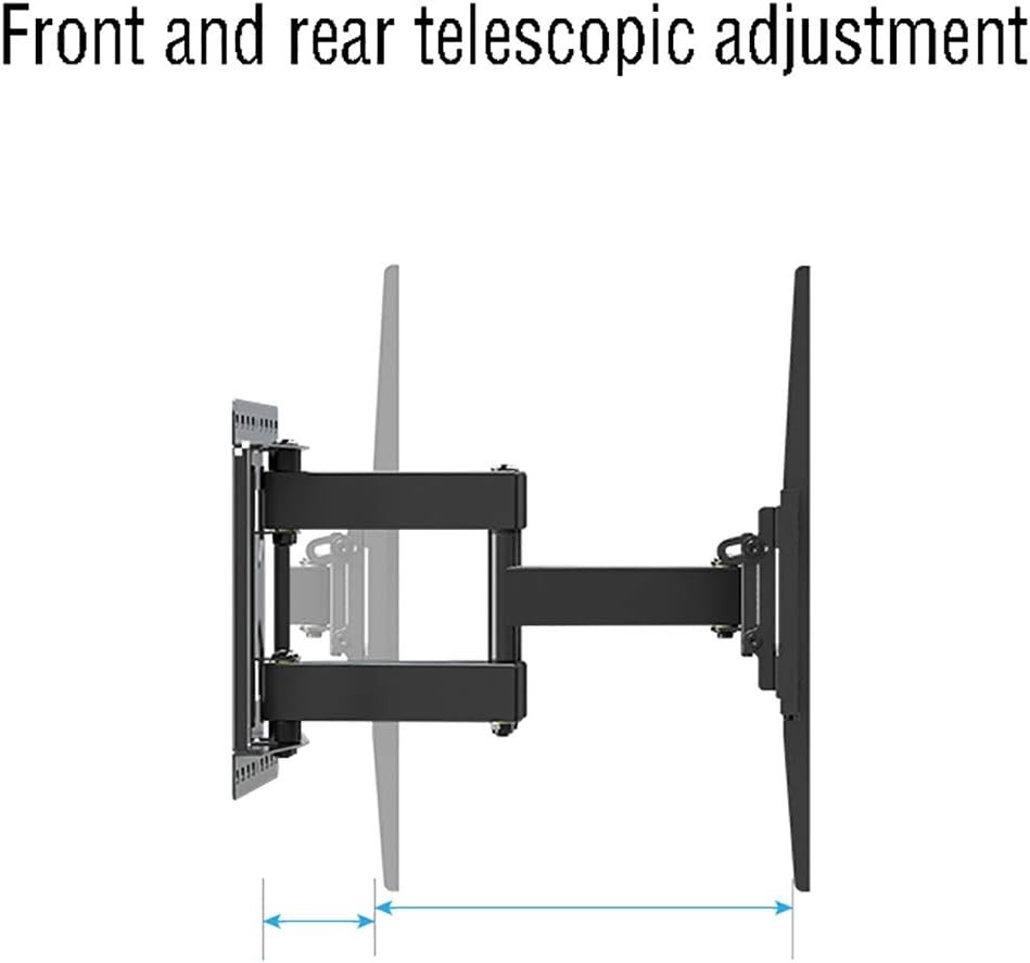 TV Bracket Tv Wall Mount Tv Wall Mount Cantilever, for Most 32-55 Inch TVs, Holds Up to 30kg, Maximum Distance is 400x400mm