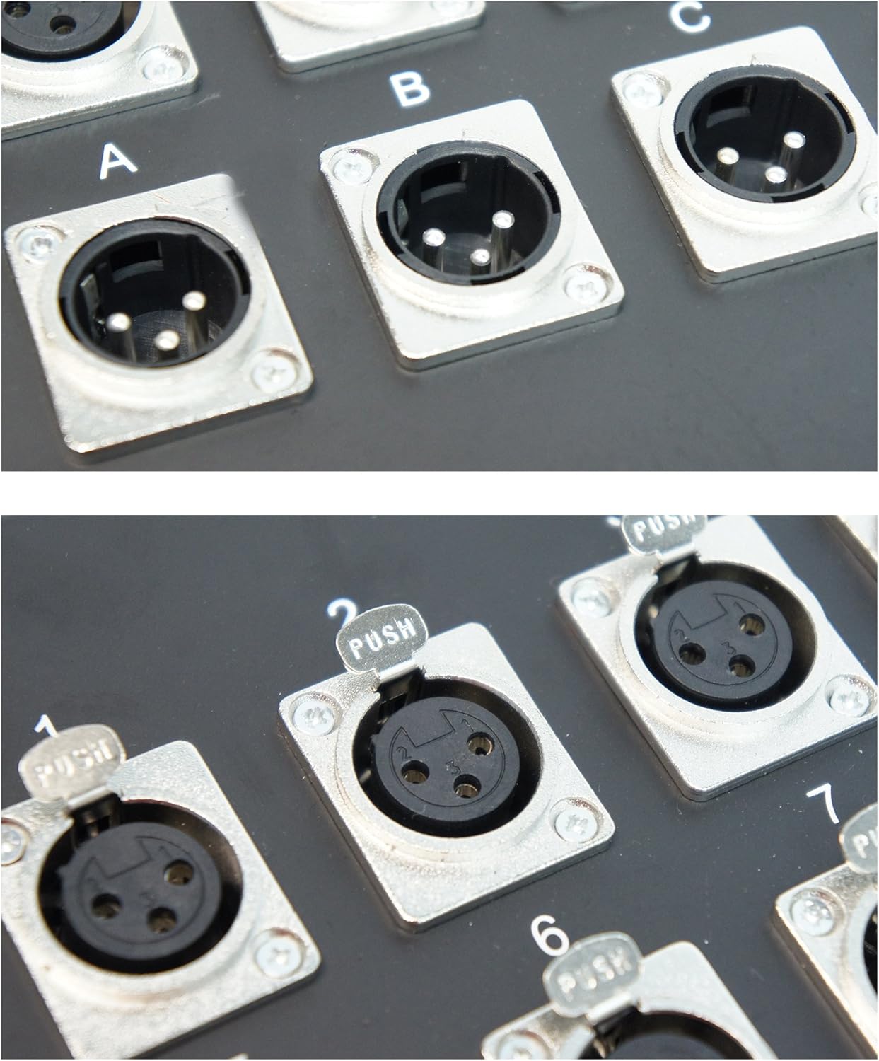 Harmony Audio HA-SB24100 Pro Stage XLR Snake Cable Box 24 Channel