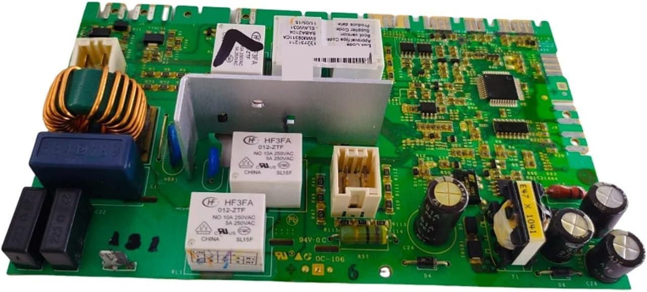 Drum Washing Machine 132731203 Motherboard，Compatible for Electrolux，EWM09311CA Computer Board 132731211 BABA2104 Accessories