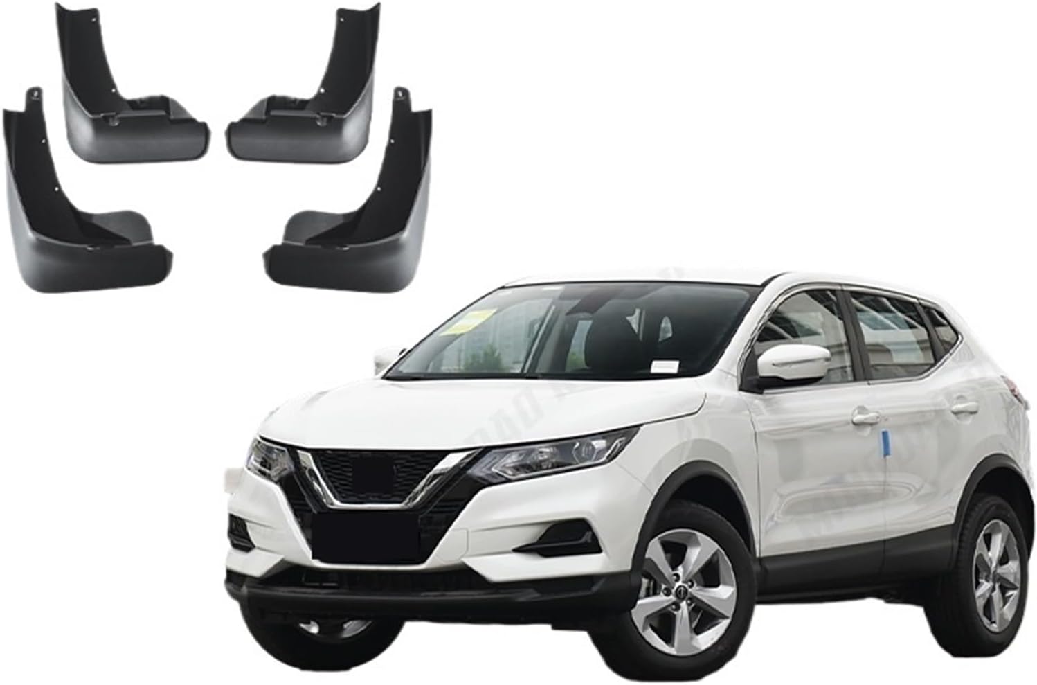 Compatible with Nissan Qashqai 2024 Fender Mudguard Mud Flaps Guard Splash Flap Mudguards Car Accessories