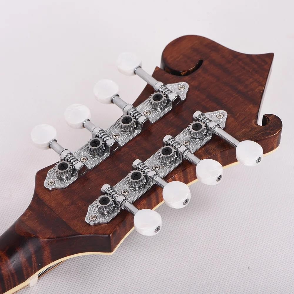 Adult Mandolin Musical Instrument Handmade F Style Mandolin Solid Spruce Top