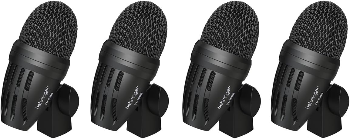 Behringer BC1500 Premium 7-Piece Drum Microphone Set for Studio and Live Applications