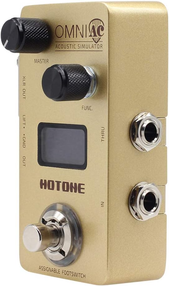 Hotone Omni AC Simulation Guitar Bass Effects Pedal