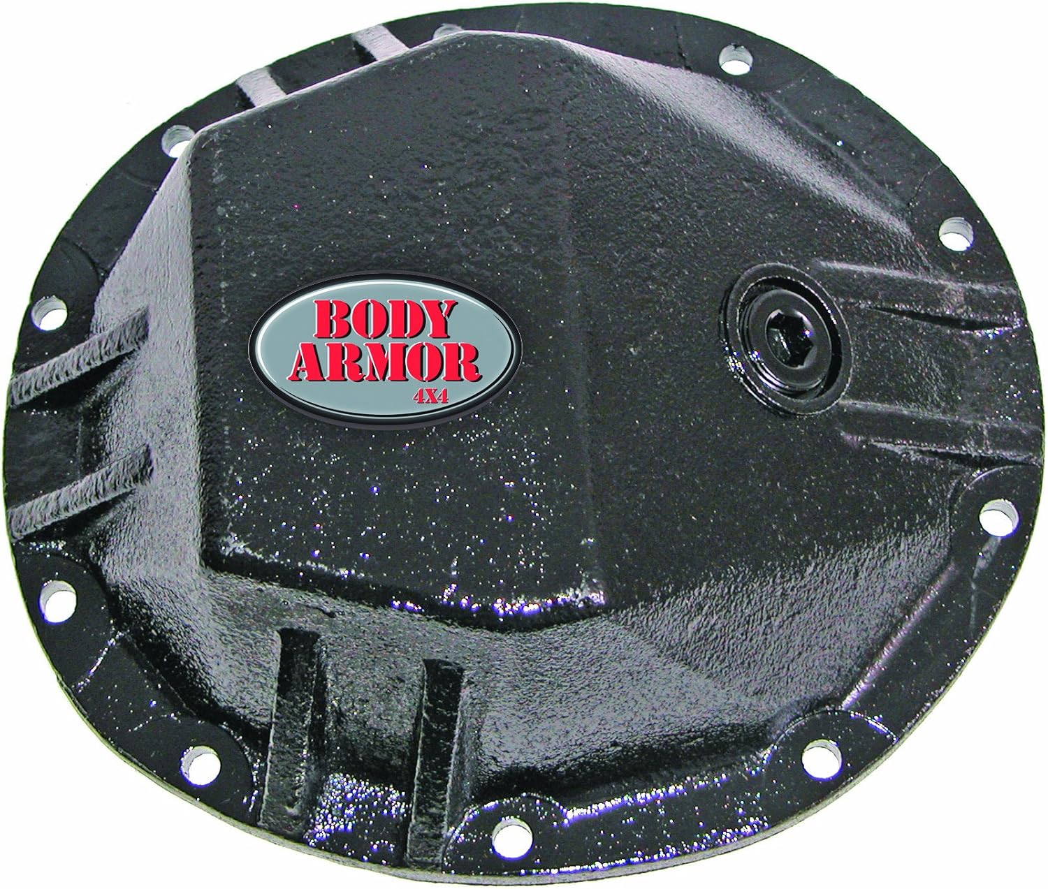 Body Armor 4x4 83500 Black - Cast Iron Cast Differential Cover for Dana 35 Axle