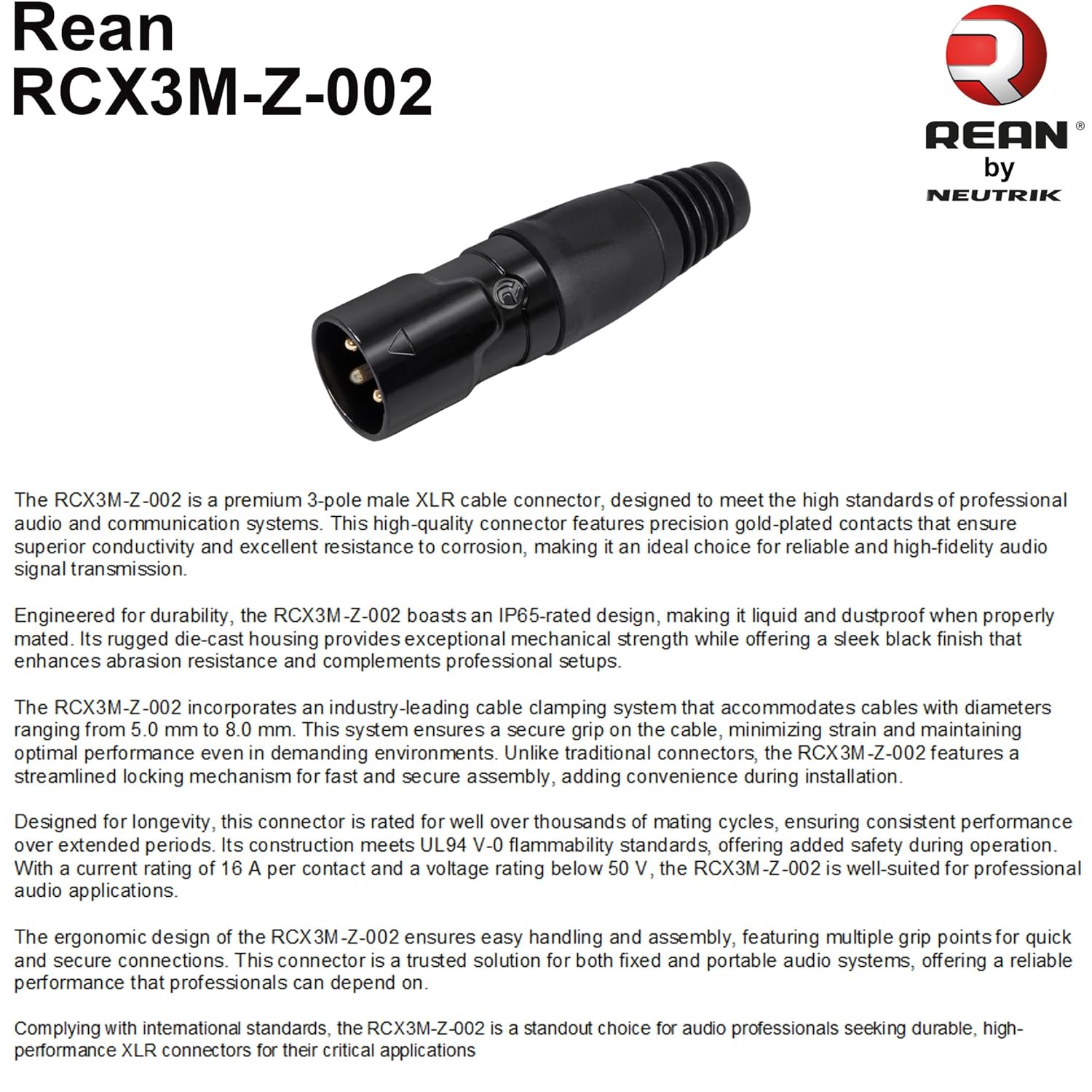 WBC-VALUELINE-2CS (22 AWG) - 4 Units - 30 Foot–Low-Capacitance Shielded Balanced Flexible Microphone, Active-Speaker & Interconnect Cables with Neutrik-Rean IP65 Rated Gold XLR Connectors