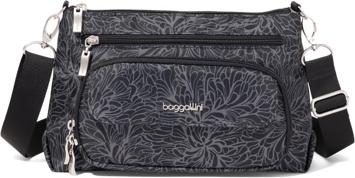 Original Everyday 11x7.5 Crossbody Bags for Women RFID Protected Lightweight Nylon Zippered Travel Purse