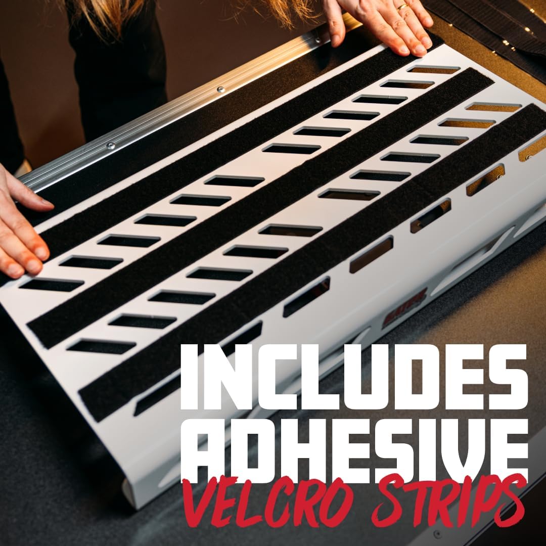 Gator Cases Aluminum Guitar Pedal Board with Carry Bag; Small: 15.75