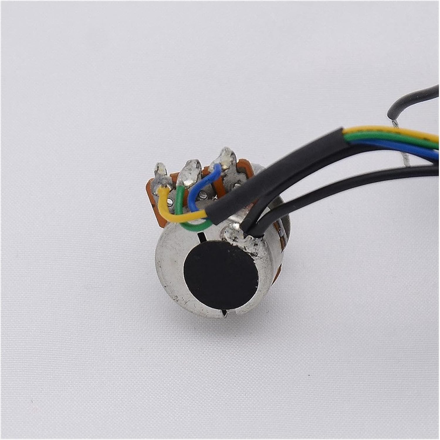 KESHUO Electric Guitar Wiring Harness 1 Set Rock Bass 2 Band EQ Active Preamp Circuit for Passive Bass Pickup