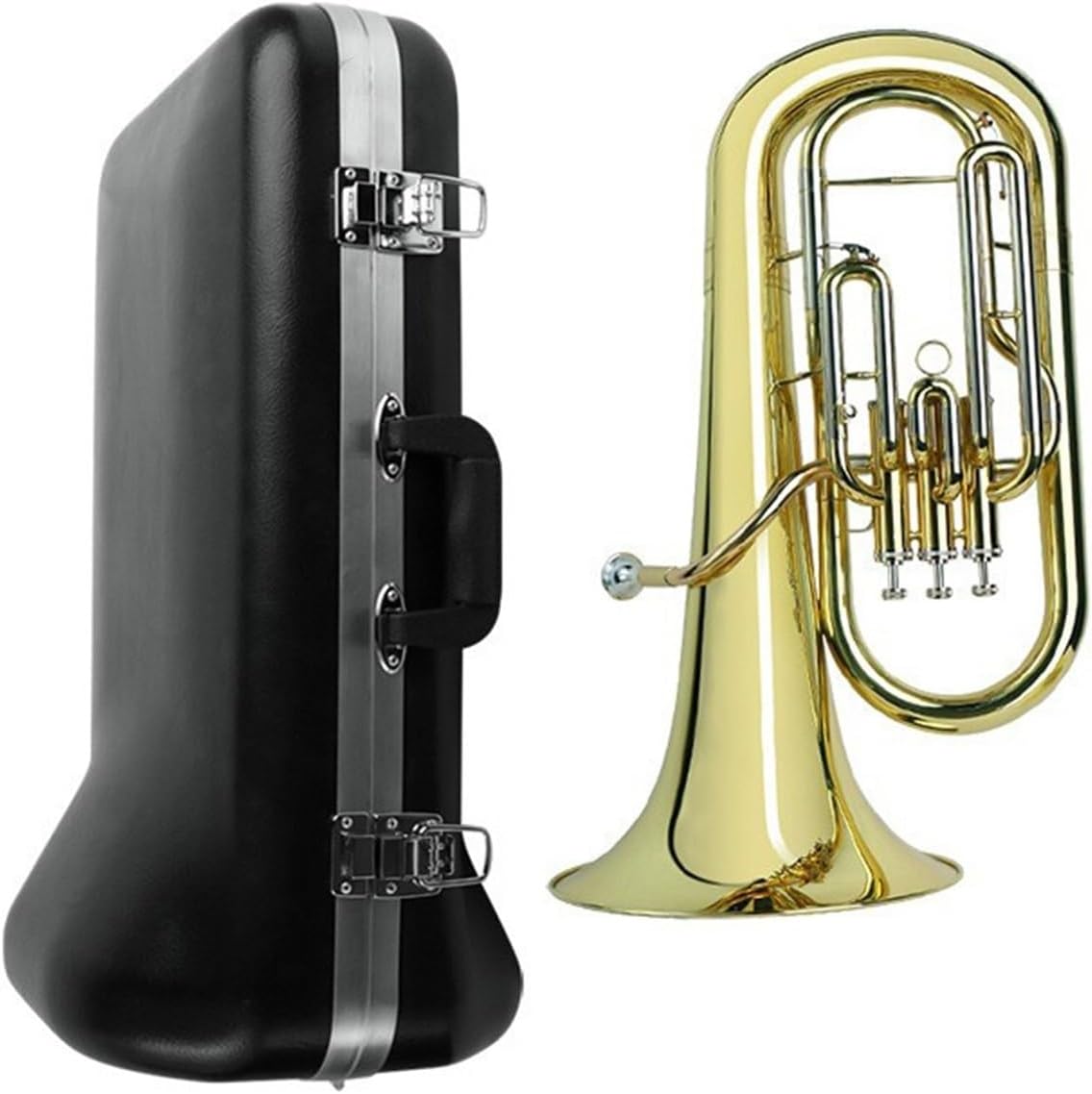 Euphonium Instruments Bb Major Three Key Professional Playing Gold Euphonium All-brass Instrument