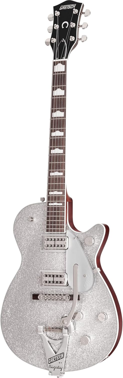 Gretsch G6129T-89VS Vintage Select '89 Sparkle Jet Electric Guitar - Silver Sparkle