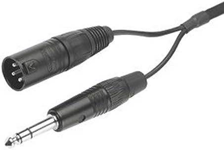 Beyerdynamic AMS-K190.40-1.5 K190.40-1.5 Connecting Cable for DT 190-Series Headsets, 3-Pin XLR Male and 1/4-Inch Stereo Jack, 5 Feet