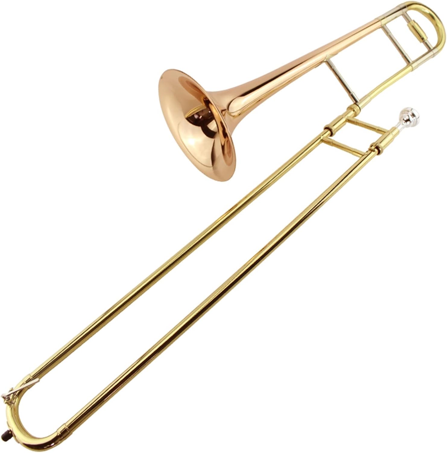 TSTS Professional B Flat Tenor Trombone Instrument for Beginners and Bands Beginner Trombone