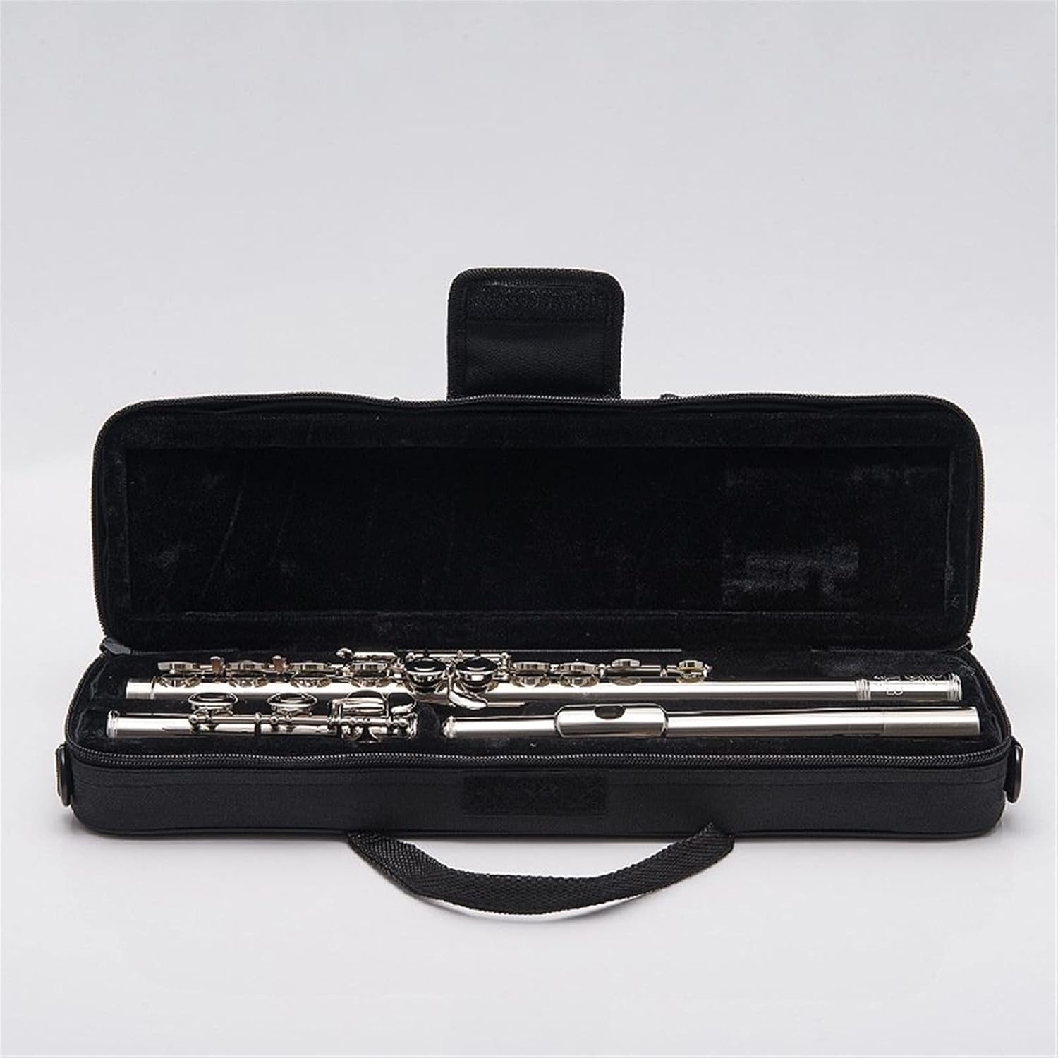 Flute Kit C Key 16-Hole Closed-Cell Nickel-Plated Copper-Nickel Flute Western Wind Instrument Intermediate Flute