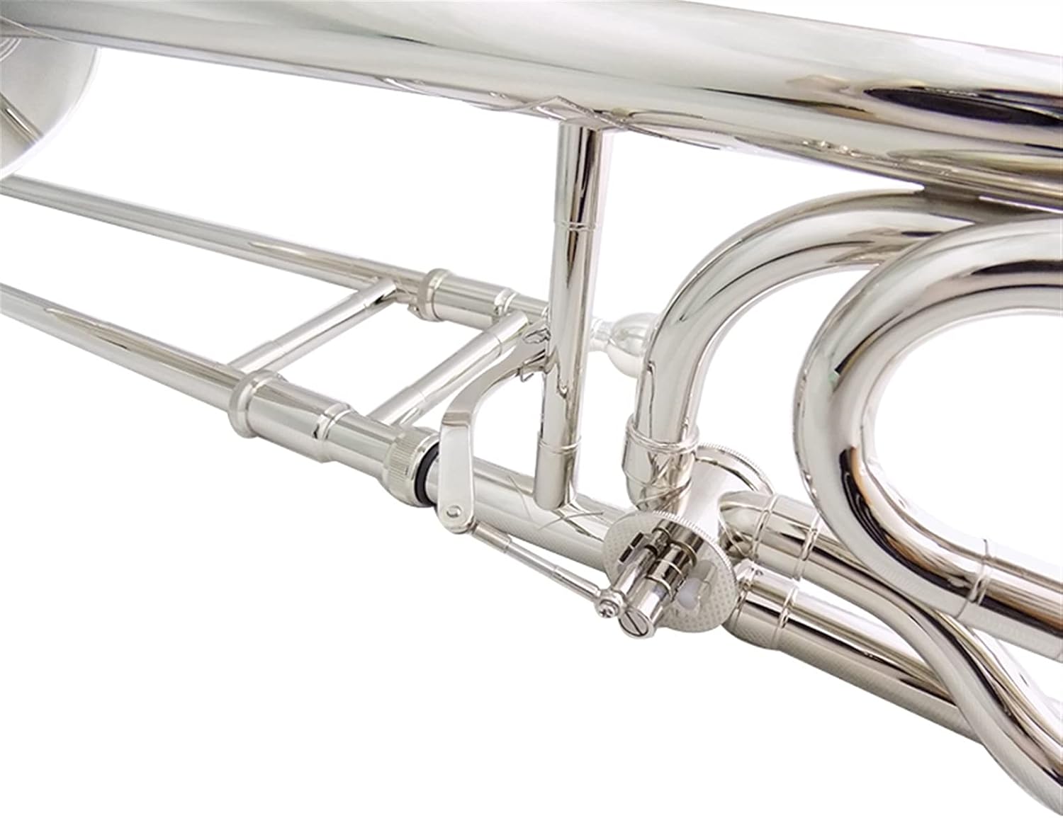 Standard Trombone Bb/F Tenor Trombone Trombone Instrument with Shell and Mouthpiece Valve Trombone