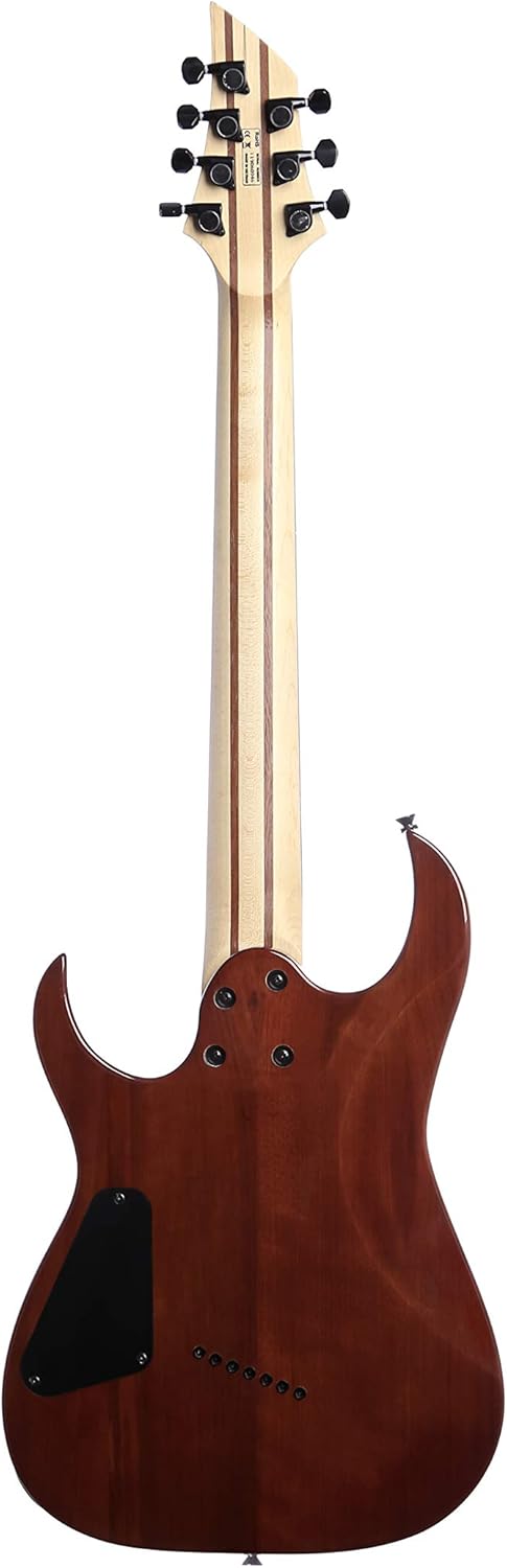 ISFF7U-450 Fanfret Electric Guitar Trans Green