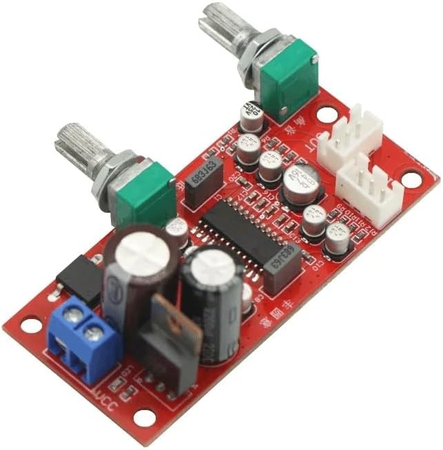 Tone Amplifier Preamplifier Board BBE Sound Effect Exciter Improve Treble Bass Volume Control Module