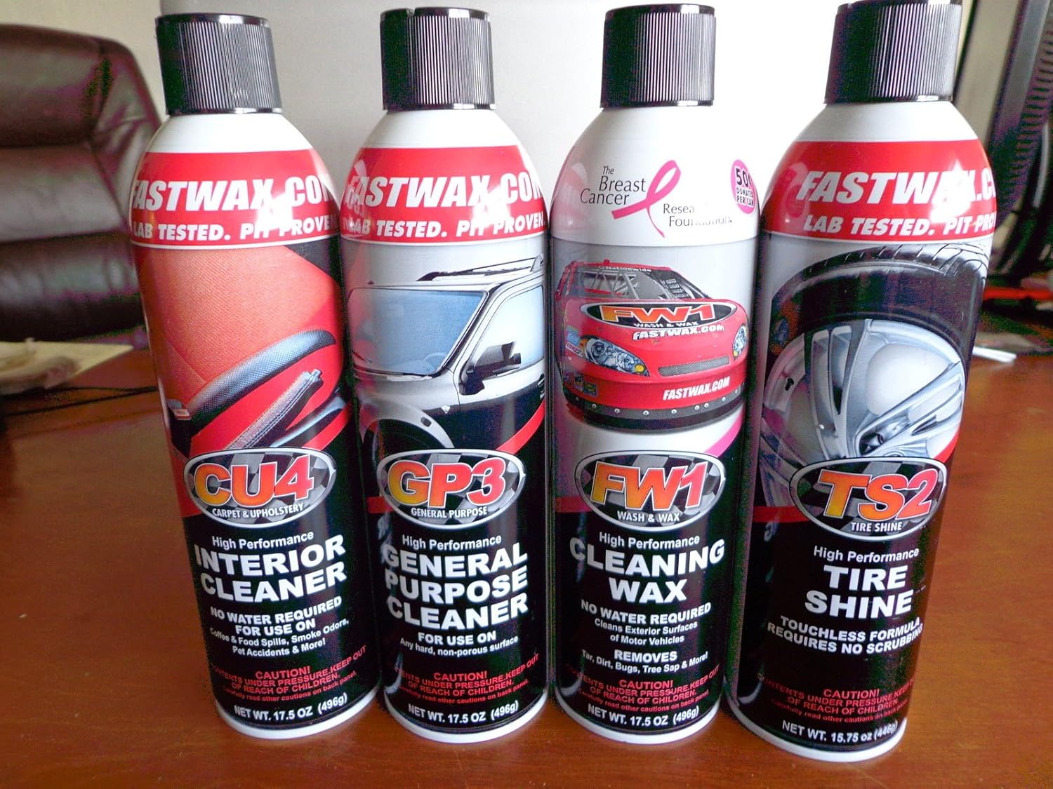 Detail Kit (4 cans) w/Towels FW1 TS2 GP3 CU4