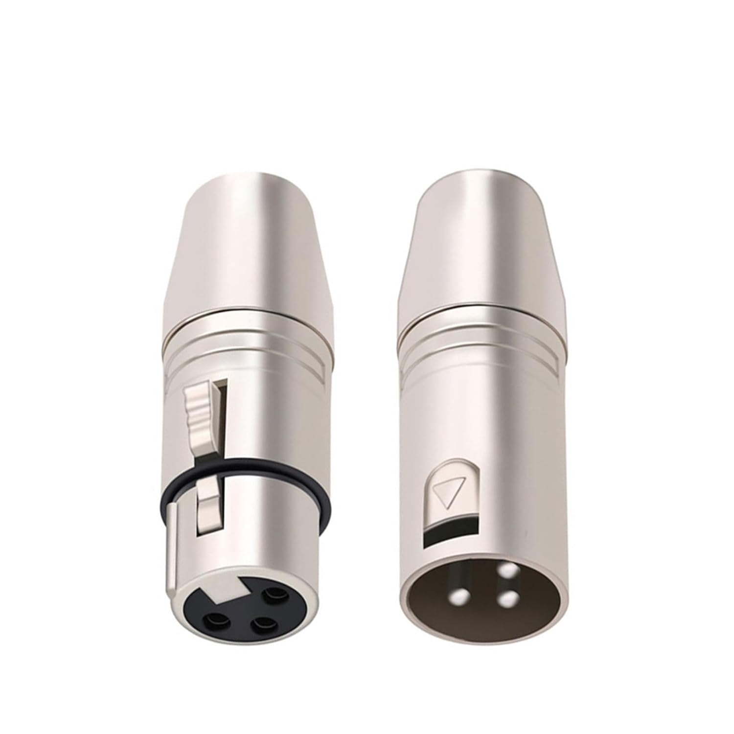 5Sets 3Pins XLR Female Jack to 3.5mm 1/8