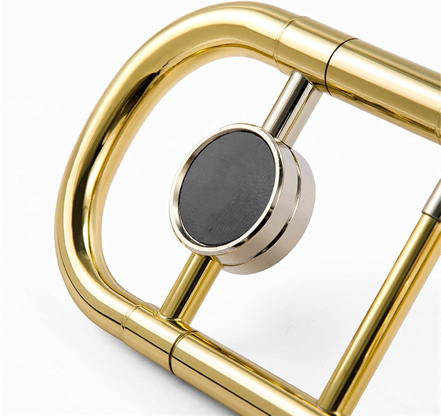 Standard Trombone Vertical Key Marching Trombone,B- Flat Tube,Bb- Tuned Marching Trombone Musical Ins Valve Trombone