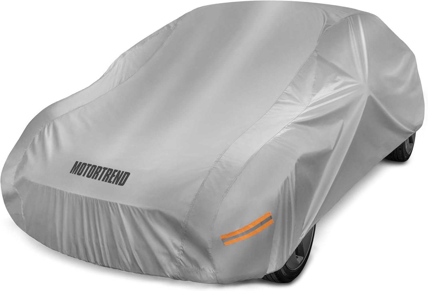 Motor Trend SafeKeeper Heavy Duty Car Cover Waterproof All Weather, Multi-Layered Truck SUV Car Cover for Snow Rain Sun UV Protection, Full Exterior Car Covers for Automobiles (Fits up to 210