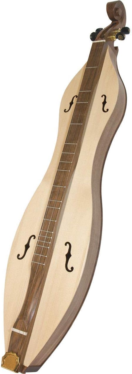 Includes: Dulcimer 4-string F-holes, Walnut & Spruce + Snark Clip-On Chromatic Tuner