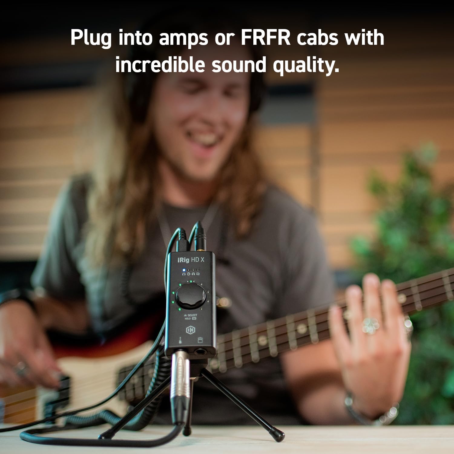 IK Multimedia iRig HD X Guitar Audio Interface - 96 kHz Music Recording, 24-bit, For iPhone, iPad, Mac, iOS, And PC With Lightning Cable, USB-C, Guitar Accessories, Recording Studio Equipment