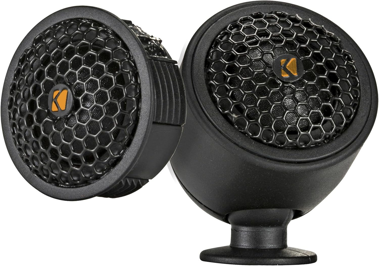 KICKER 51KST2004 - KST200 .75-Inch tweeters w/x-Overs and Swivel mounts, 4ohm, Pair