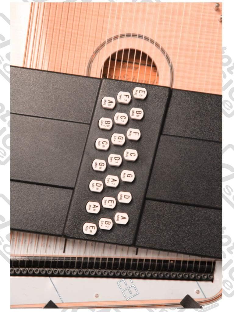 Oscar Schmidt, 36-String Autoharp (OS11021FNE) & Tuner (at)