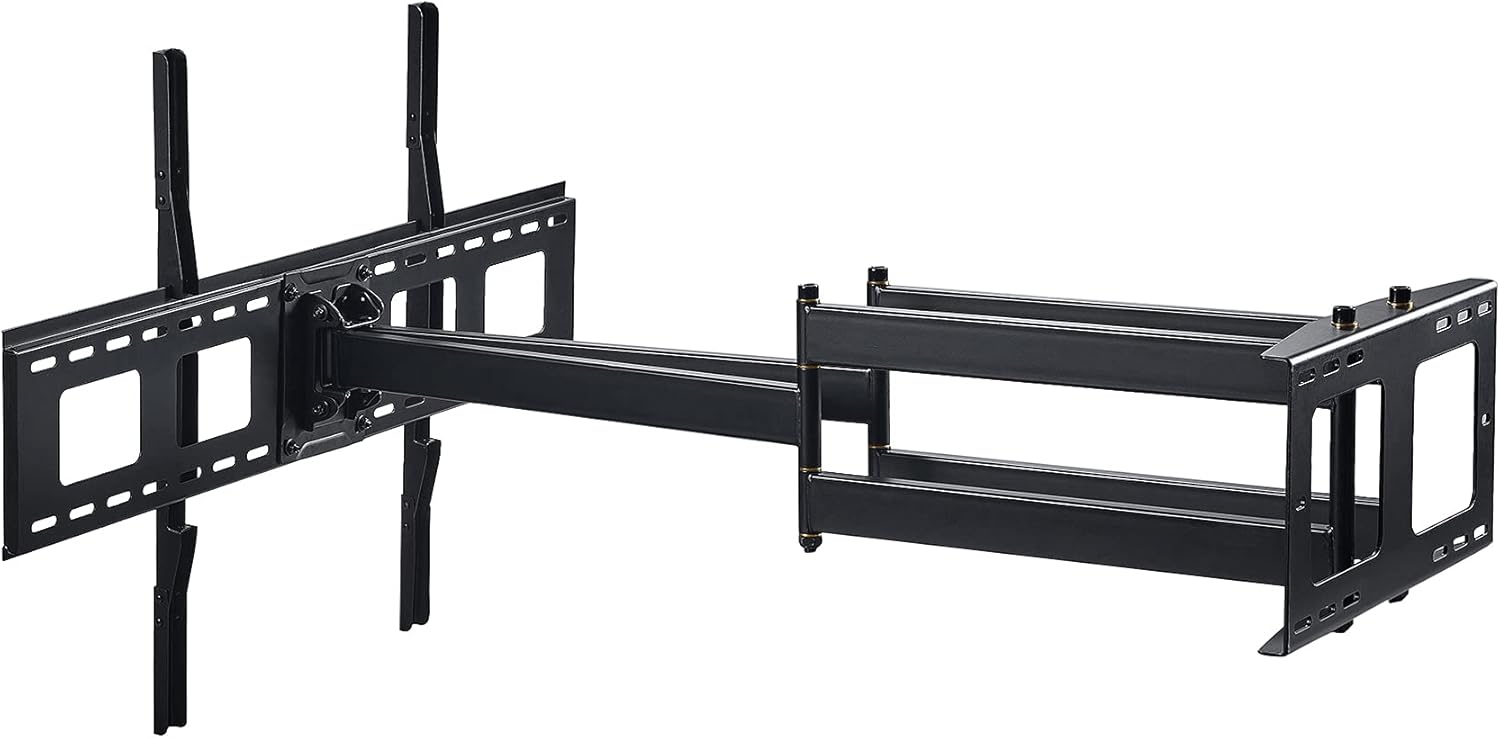 FORGING MOUNT Heavy Duty TV Wall Mount, Dual Articulating Arm Full Motion TV Wall Mount Bracket with 43 inch Long Arm,Fits 50 to 100 Inch TVs, Holds up to 198 lbs,Max VESA 800x600mm