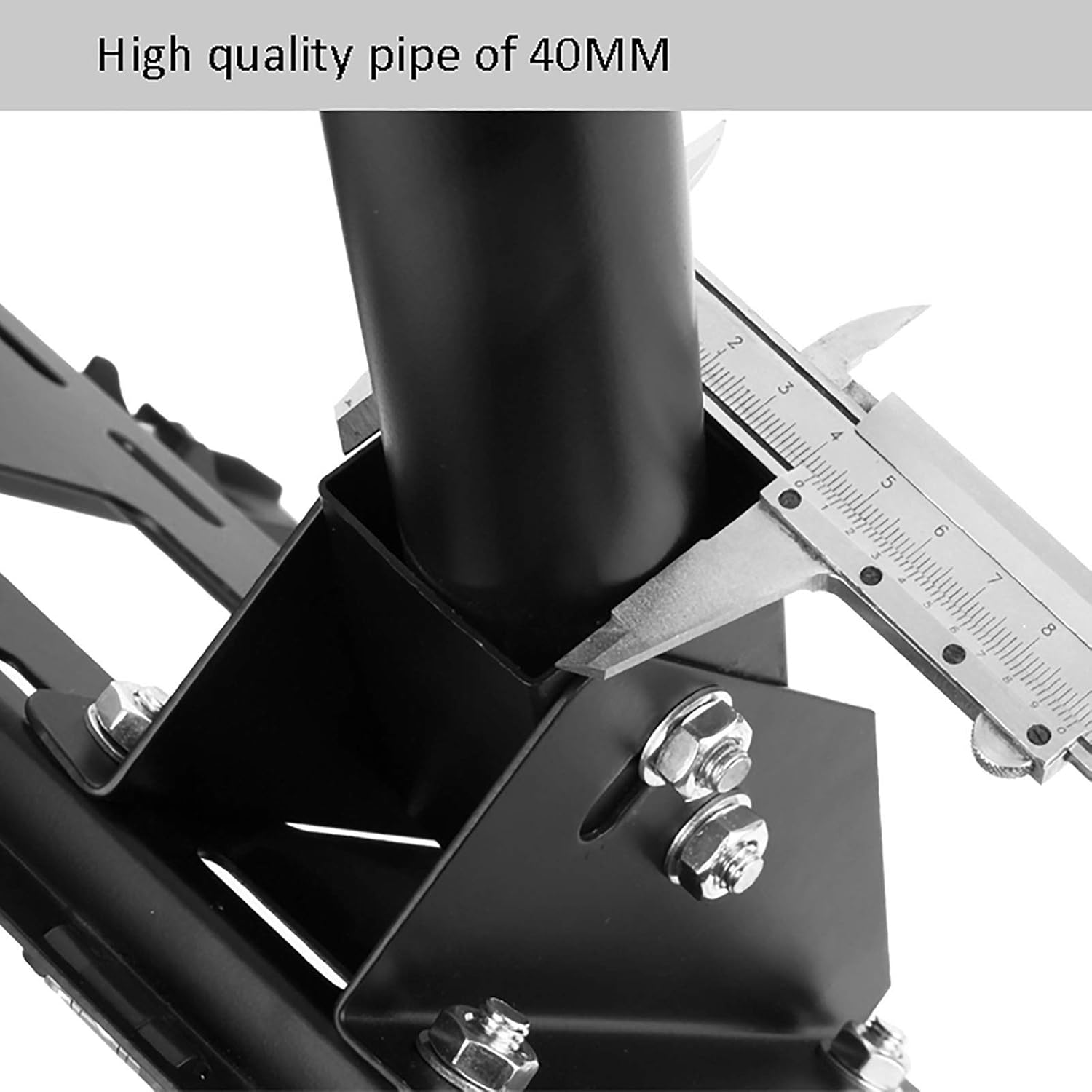 TV Stand Tv Wall Mount TV Ceiling Mount Bracket, 40-70 Inch Full Motion Movement Flat/Curved Screen Bracket, Holds Up to 45kg, Telescopic Height Adjustment,2m