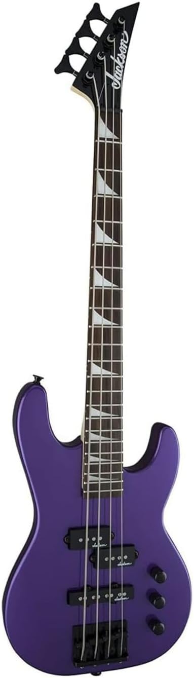 Jackson JS Series Concert Bass Minion JS1X, Amaranth Fingerboard, Pavo Purple