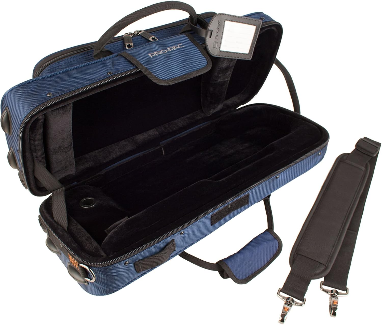 Protec Trumpet Contoured PRO PAC Case, Blue, Model PB301CTBX