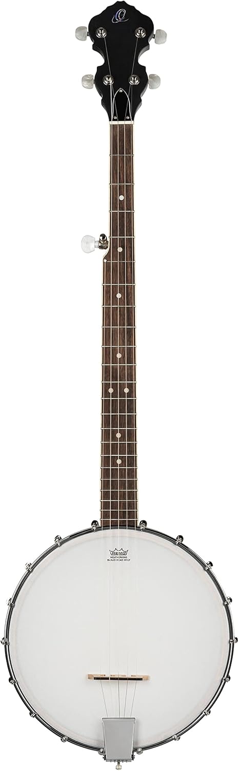 Ortega Guitars Americana Series 5-String Open Back Banjo, Right, Whiskey Burst (OBJ150OP-WB)