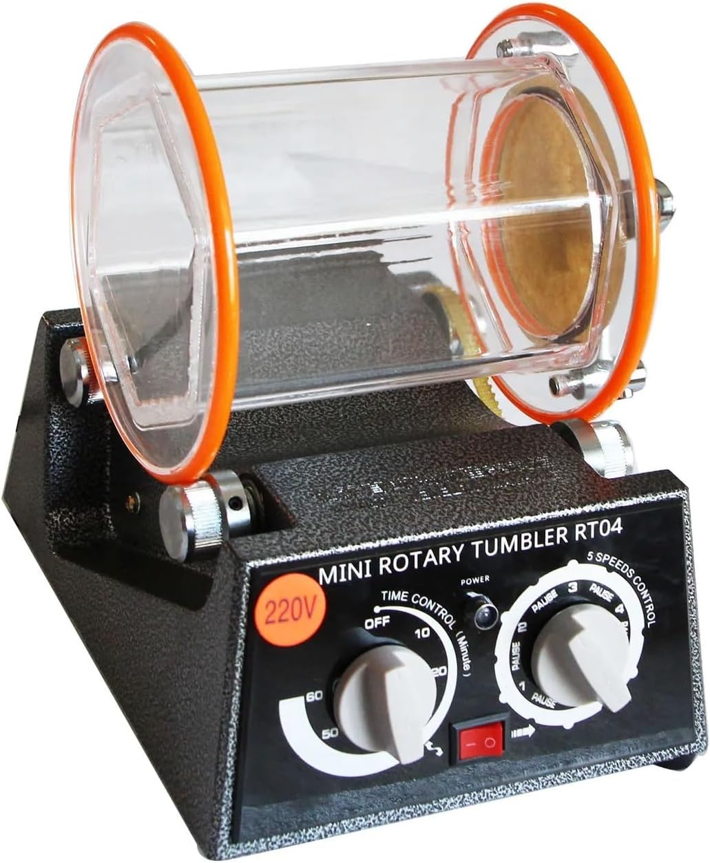 Jewelry Drum Polishing Machine Capacity 3kg Rotary Tumbler Tumbling Machine Mini Cleaning Jewelry Finishing Tools